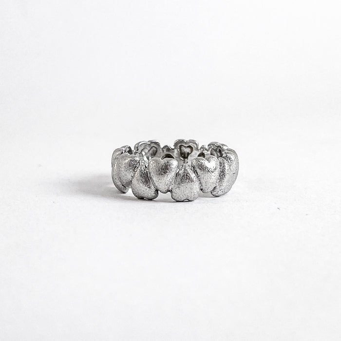 14 karat hvidguldsring med brillant 0,05ct. | Str. 56
