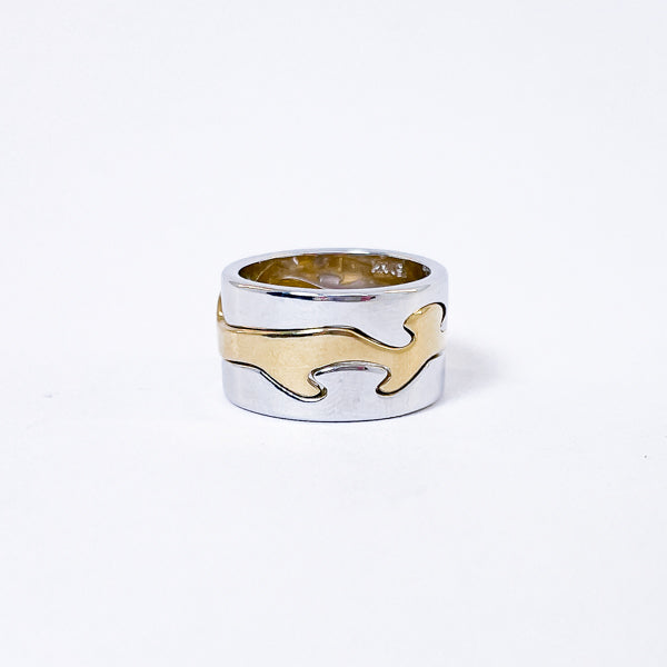 18 karat Fusion Ring fra Georg Jensen | Str. 53