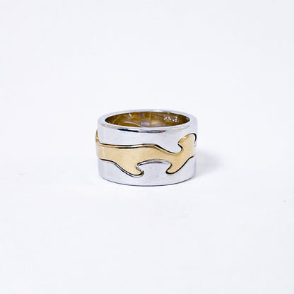 18 karat Fusion Ring fra Georg Jensen | Str. 53