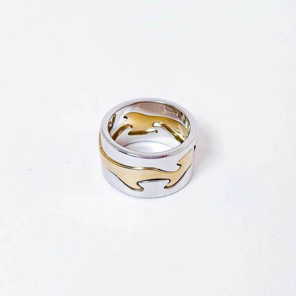 18 karat Fusion Ring fra Georg Jensen | Str. 53