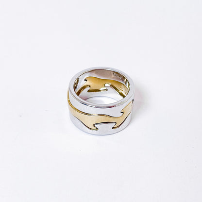 18 karat Fusion Ring fra Georg Jensen | Str. 53