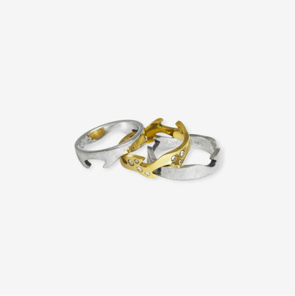 18 karat Fusion Ring fra Georg Jensen | Str. 55