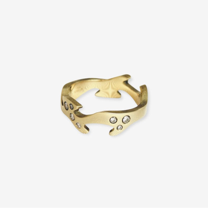 18 karat Fusion Ring fra Georg Jensen | Str. 55