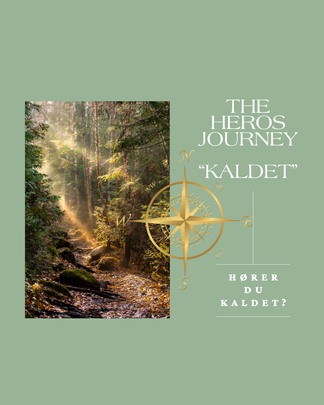 D. 12. maj / På sporet af din indre helt – en rejse i tre trin / inspireret af “The Hero’s Journey”