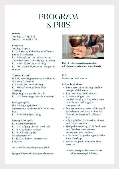 England Retreat - The Quest |  7.-10. april 2027